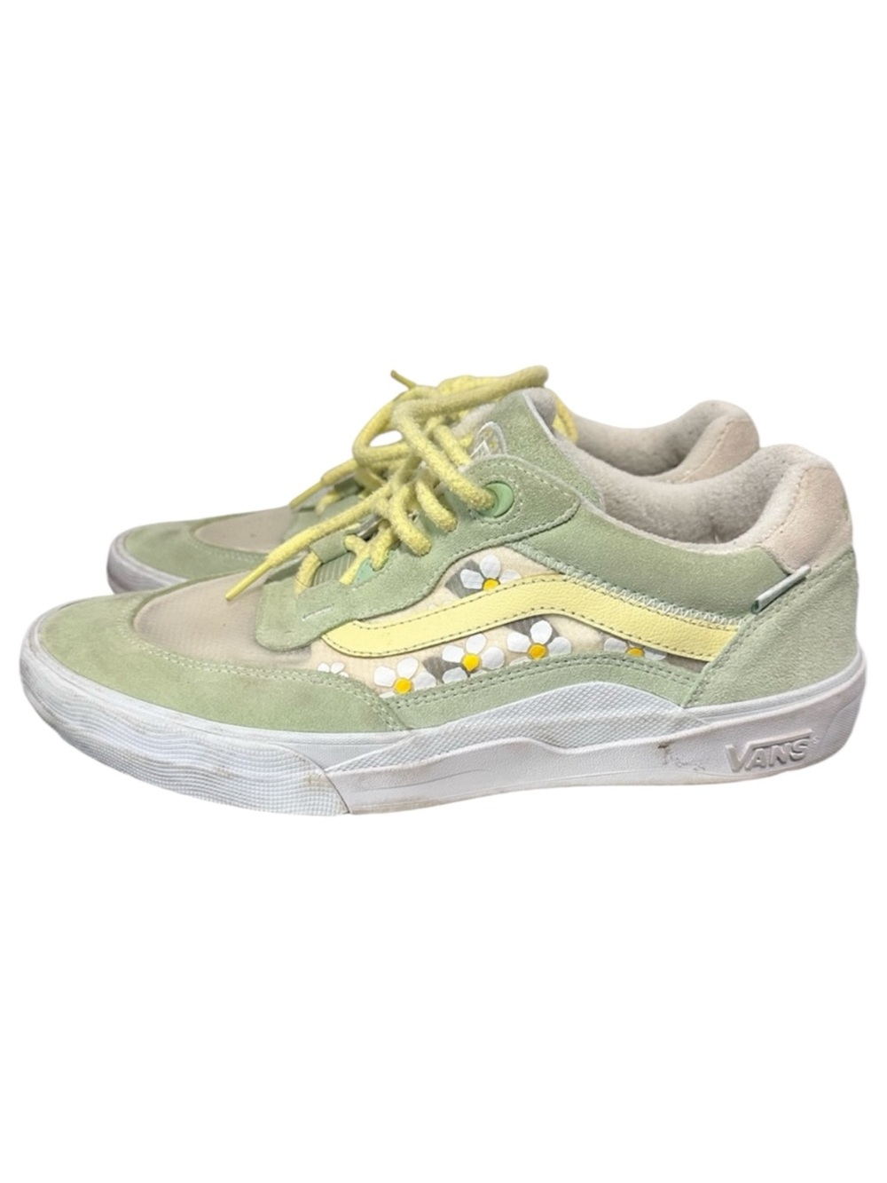 Men Vans sneakers skate shoes Brighton green suede 12 Vans Wayvee Zeuner pastel